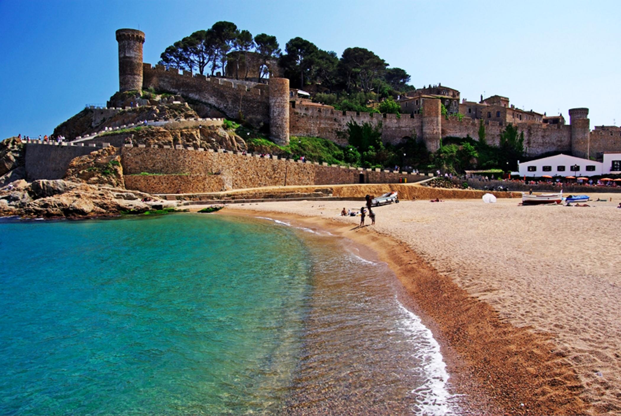Tossa Beach Center Tossa de Mar Luaran gambar